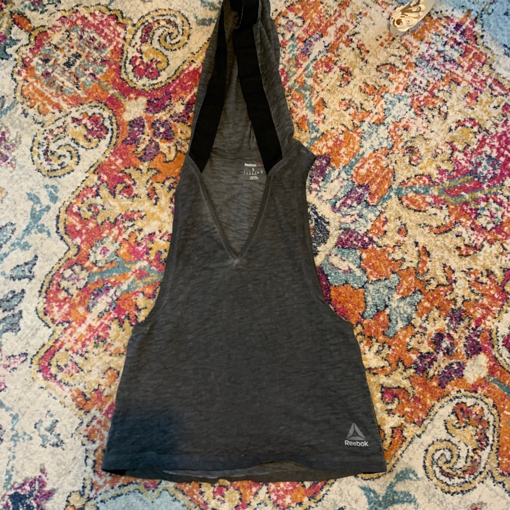 Reebok hooded tank top